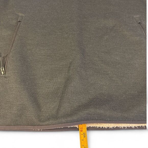 The North Face Men’s Sherpa Patrol 1/4 Snap Pullover in Navy Charcoal Size XL - Picture 5 of 11